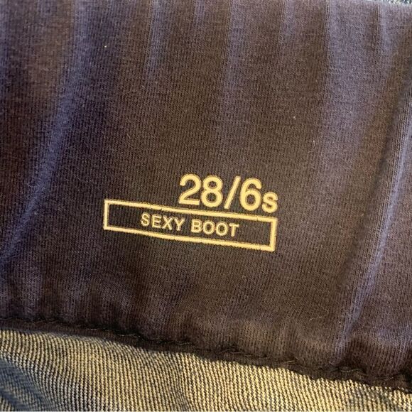 GAP Maternity Jeans Sexy Boot Size 6S - Picture 5 of 9